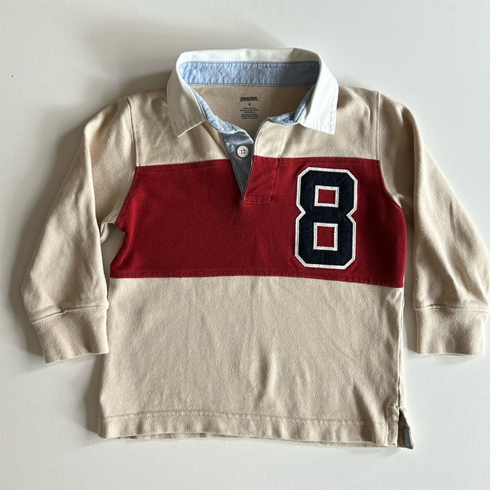 Gymboree rugby shirt size 4